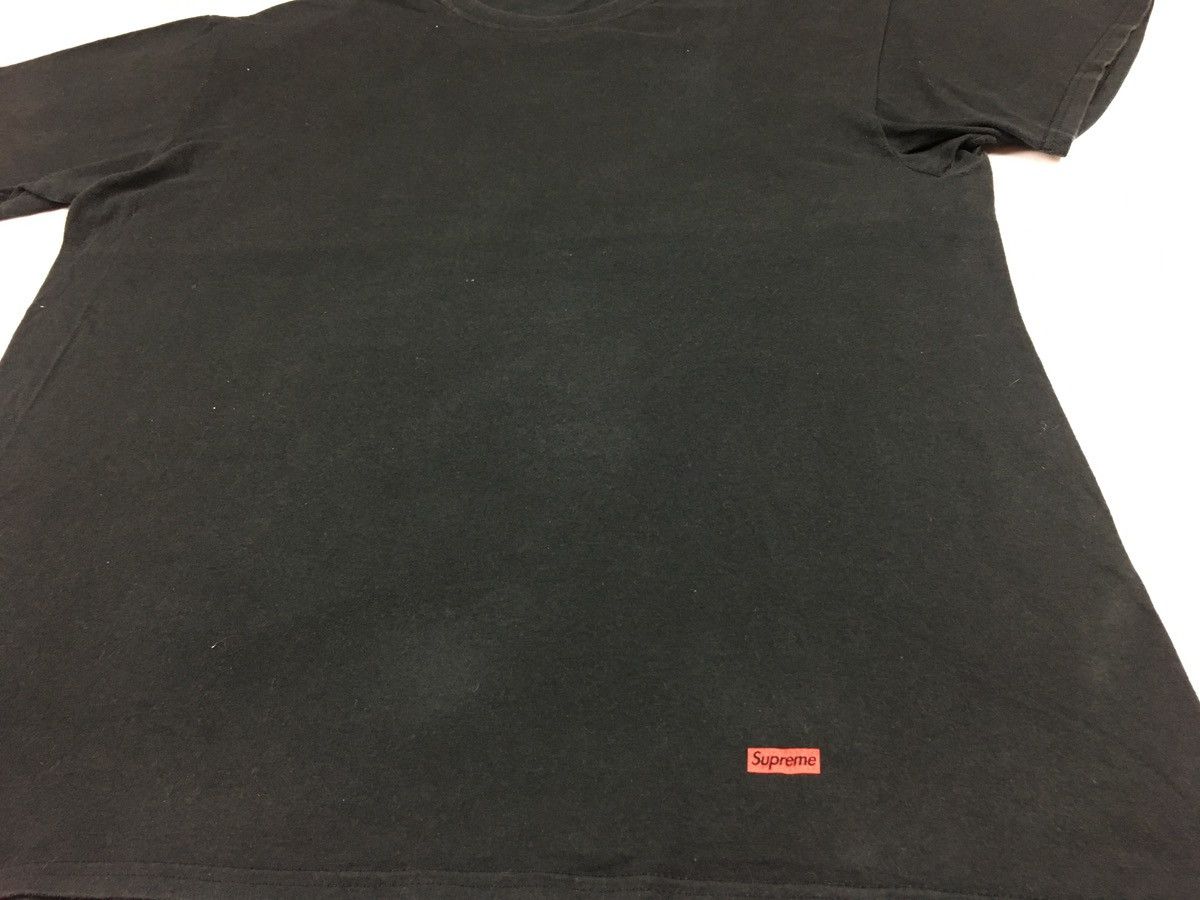 Supreme Hype Supreme Hanes Tagless Plain Printed Tee Size US L / EU 52-54 / 3 - 3 Thumbnail
