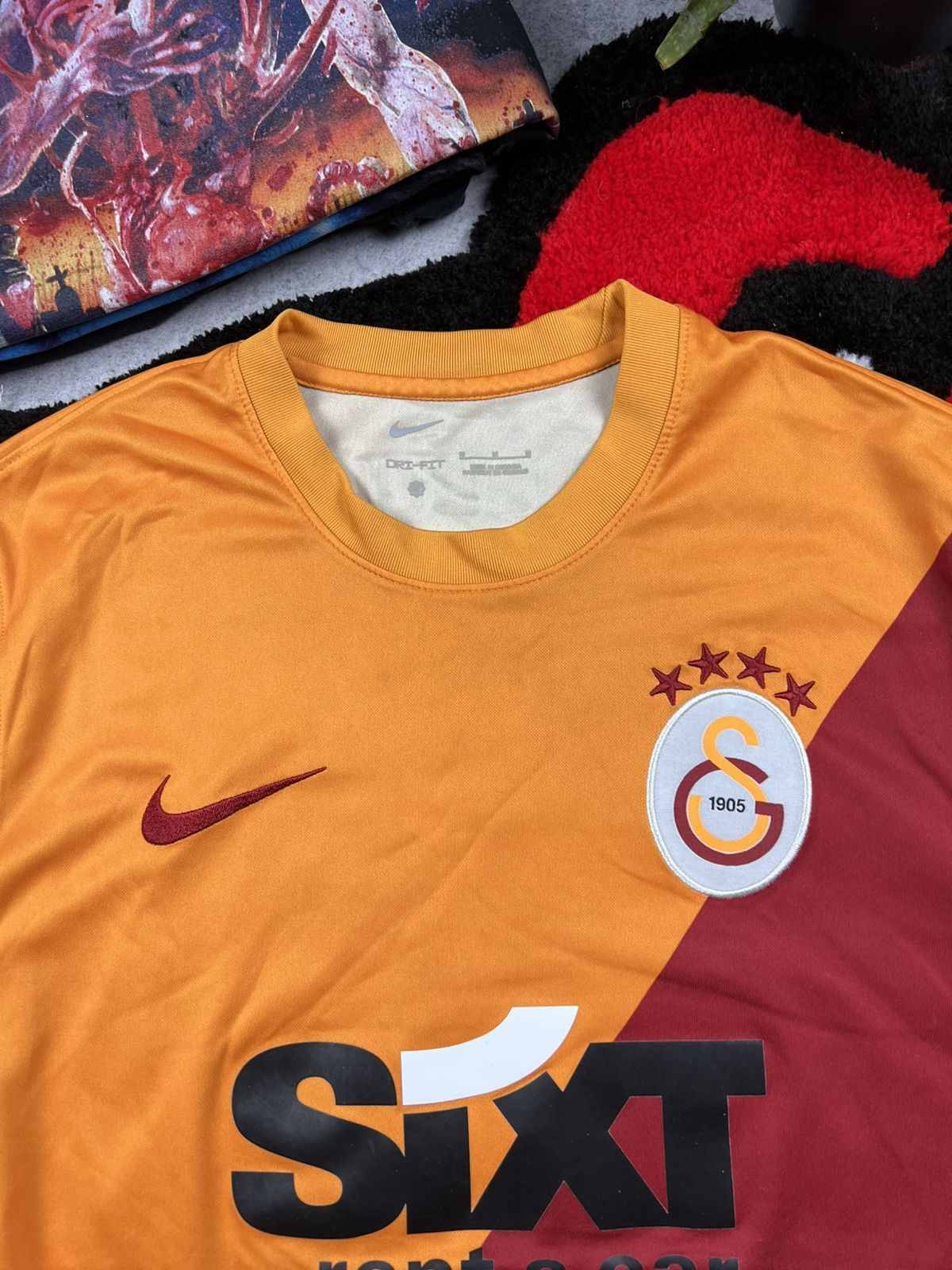 Nike Nike Galatasaray 2021 Football Soccer Blockcore Y2K Jersey Size US M / EU 48-50 / 2 - 4 Thumbnail