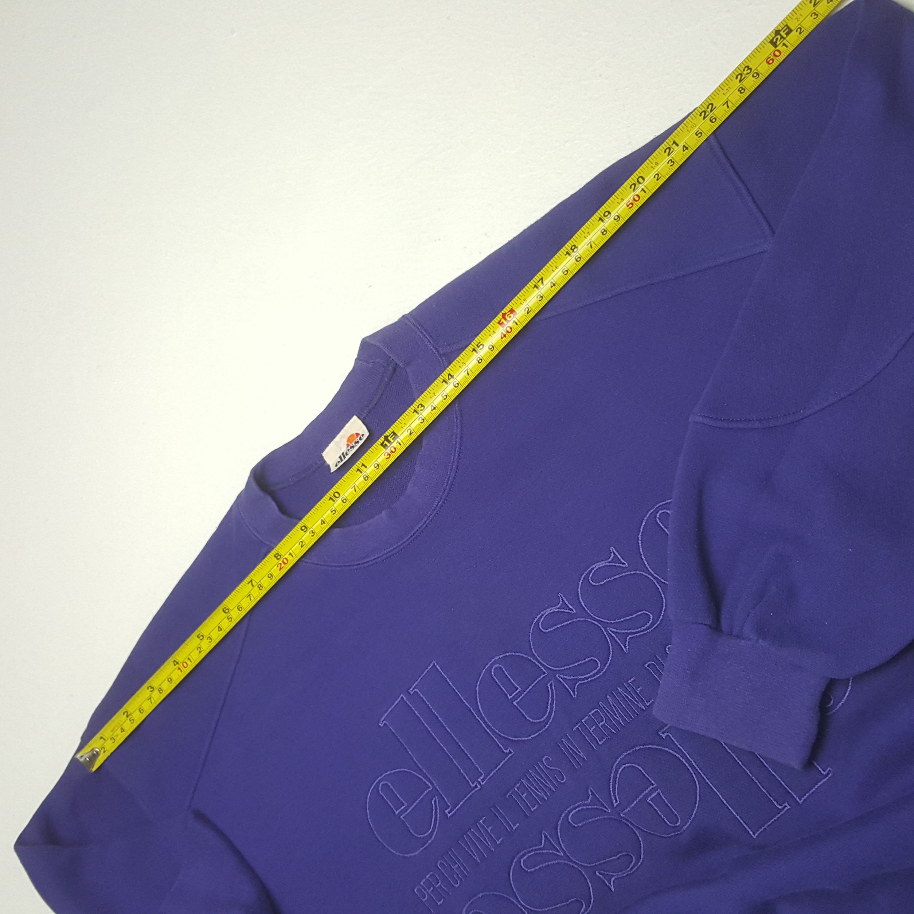 Ellesse Vintage Ellesse Embroidery Logo Sweatshirt C313N5 Size US S / EU 44-46 / 1 - 10 Thumbnail