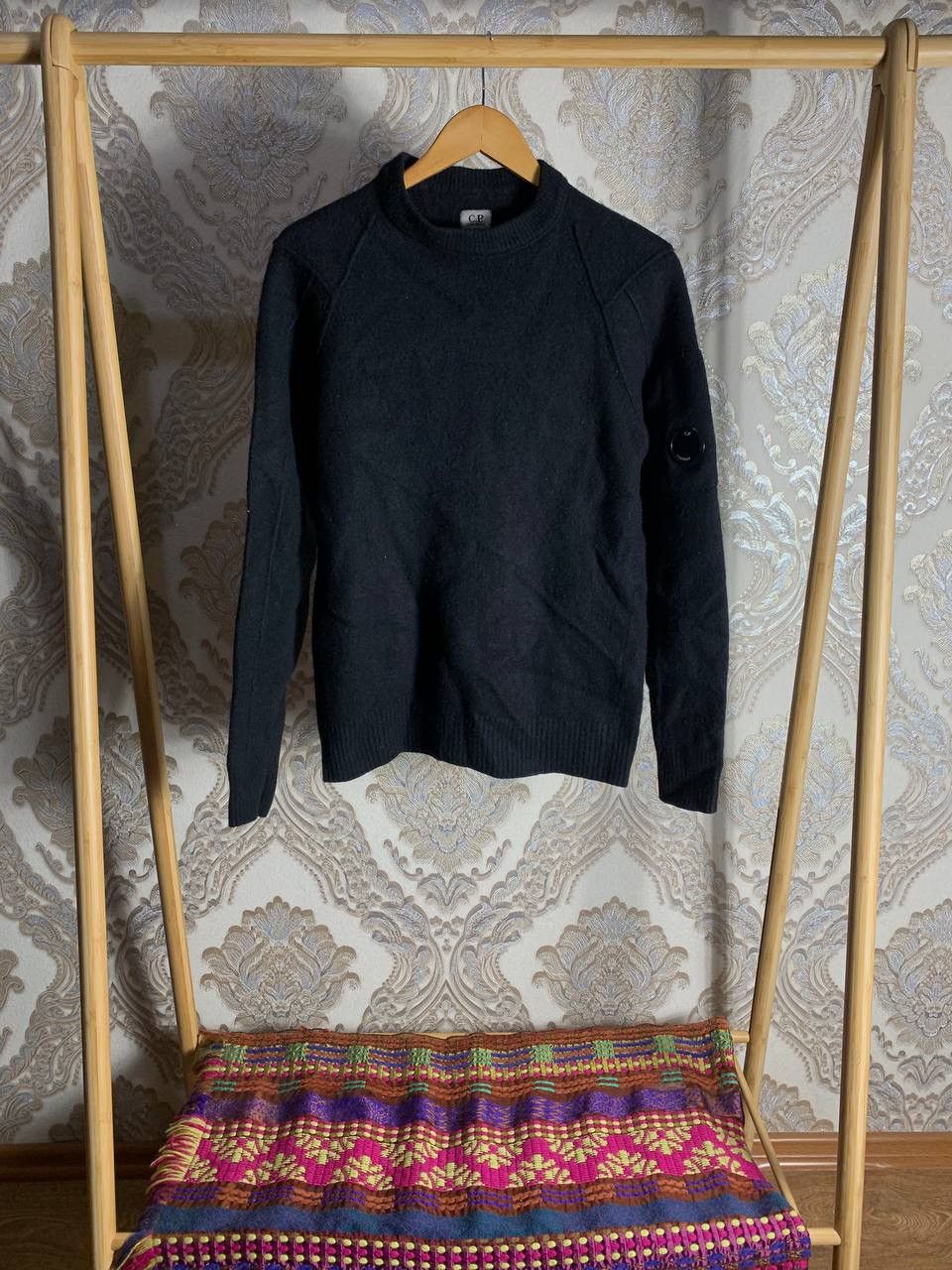 VERY RARE C.P. COMPANY WOOL SWEATER ITALIAN DESIGNER Y2K 90s