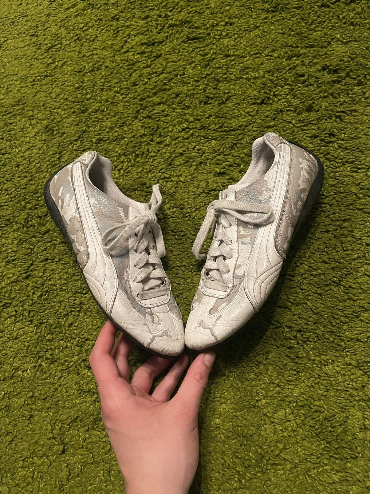 Puma × Vintage Puma 2000s vintage mostro jil sander esthetic sneakers Y2K Size US 7.5 / IT 37.5 - 3 Thumbnail