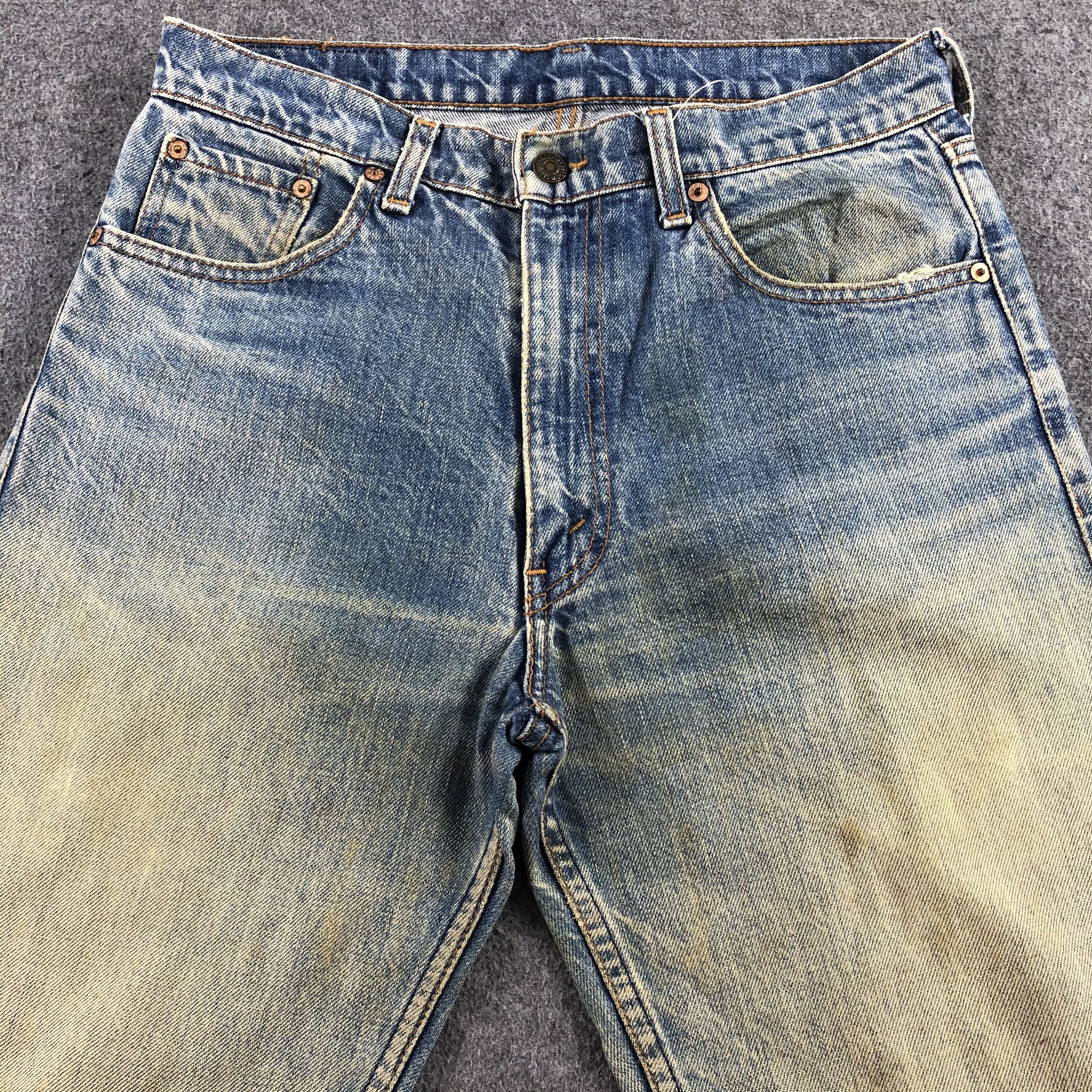 Levi's 90s Vintage Light Wash Levis 603 Jeans-J1893 Size US 31 - 3 Thumbnail
