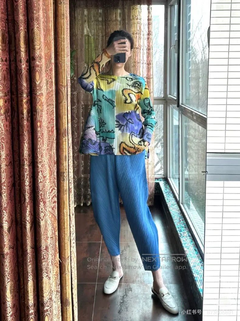 Issey Miyake Issey Miyake Graffiti Top Size L / US 10 / IT 46 - 1 Thumbnail