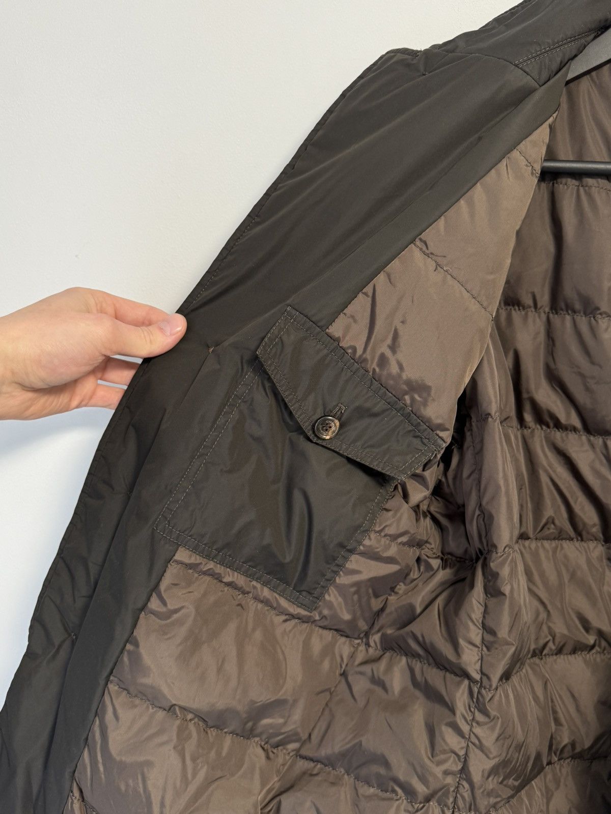 Moncler Moncler Women's Lightweight Jacket Size 4 Quilted Lined Size S / US 4 / IT 40 - 22 Thumbnail