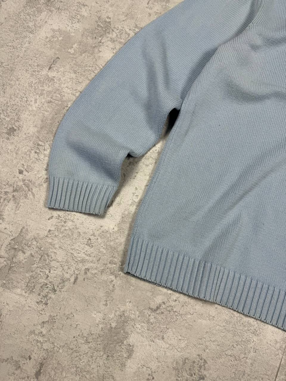 Yves Saint Laurent Vintage Yves Saint Laurent Y2K Blue Knit Sweater Size US L / EU 52-54 / 3 - 4 Thumbnail