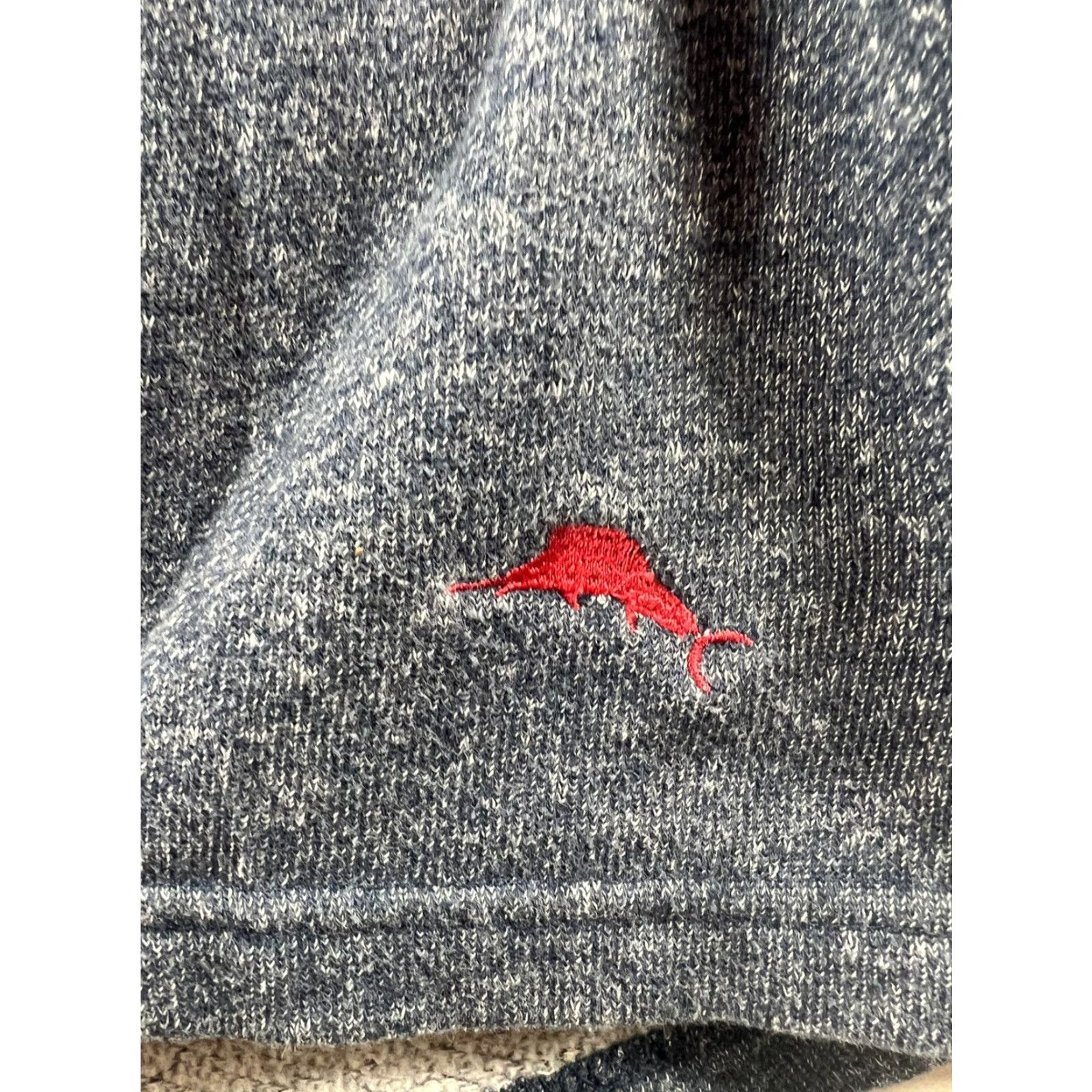 Tommy Bahama Tommy Bahama Sweater Adult Large Blue Lightweight Silk Blend Casual Mens Pullover Crew Neck Long Sleeve Solid Logo Size US L / EU 52-54 / 3 - 4 Thumbnail