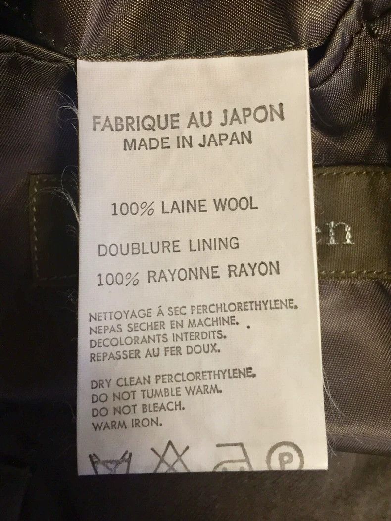Yohji Yamamoto Yohji Yamamoto Yohji Yamamoto Y's for men six-button stand Size US M / EU 48-50 / 2 - 9 Thumbnail