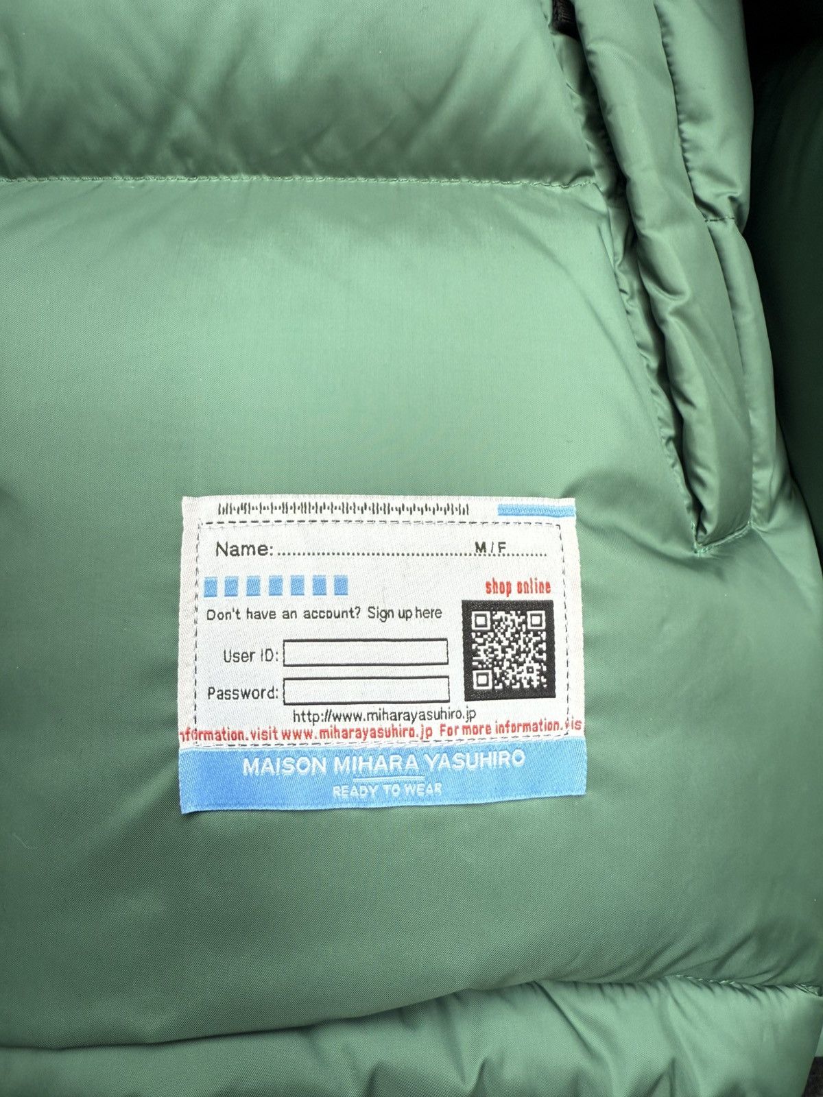 Maison MIHARA YASUHIRO Mihara Yasuhiro Big Zipper Puffer Jacket Size US M / EU 48-50 / 2 - 5 Thumbnail