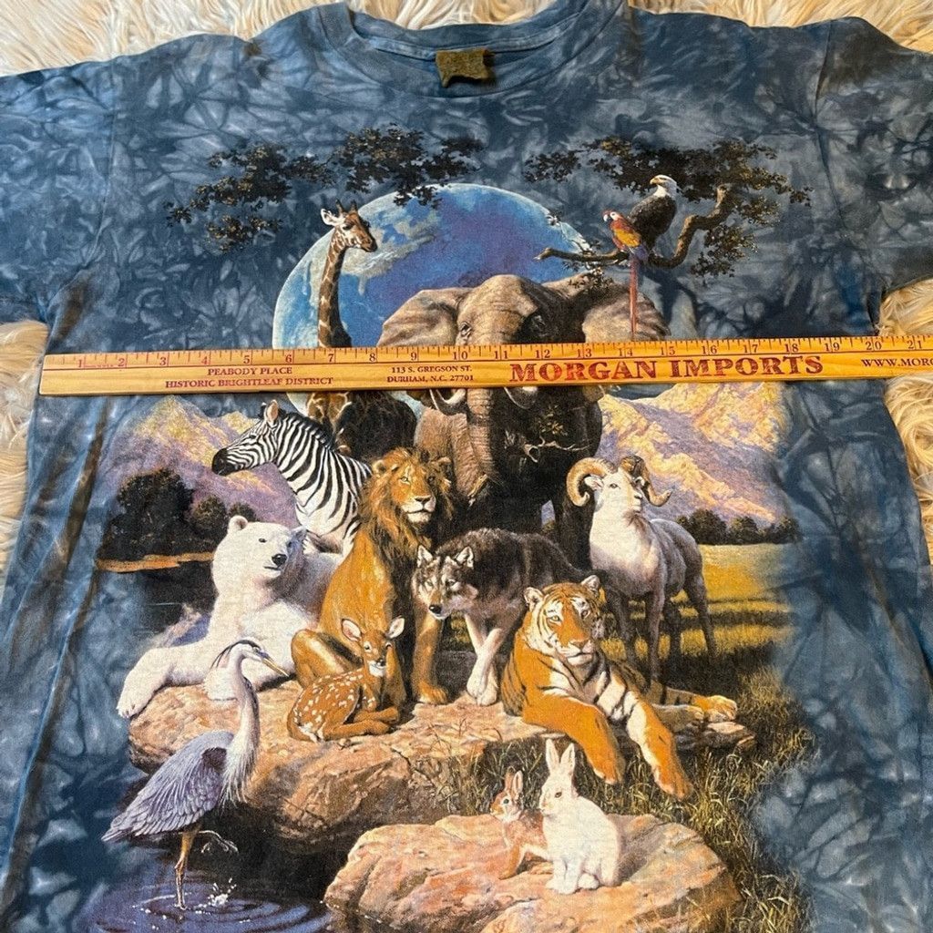 The Mountain Extinction is Forever 1997 animal graphic tee size M Size US M / EU 48-50 / 2 - 6 Thumbnail