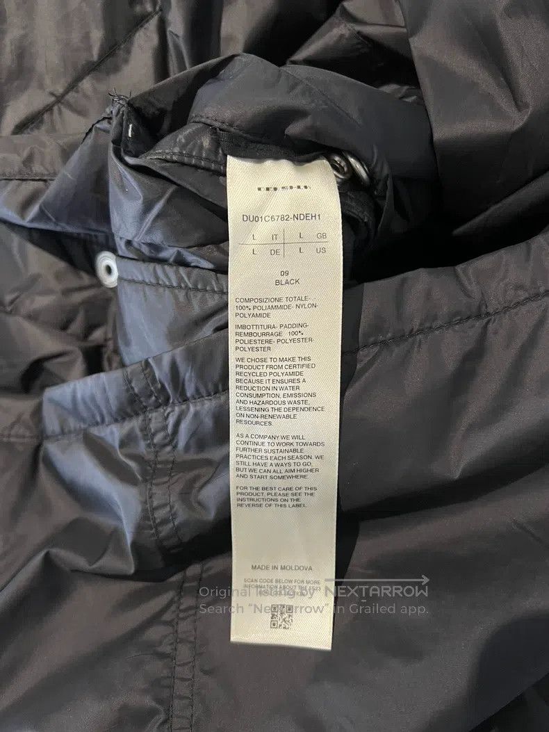 Rick Owens Rick Owens Fall/Winter 23 Black Inverted Triangle Coach Ja Size US L / EU 52-54 / 3 - 6 Thumbnail