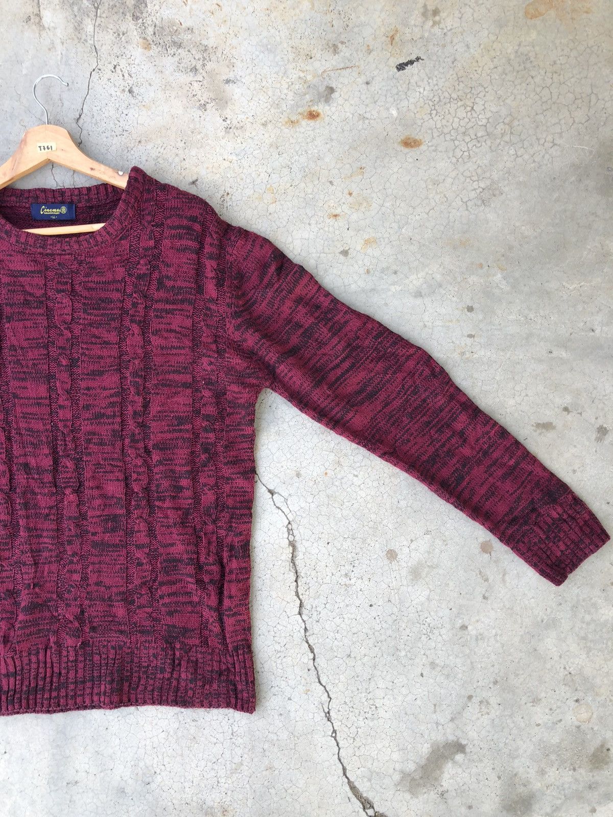 Aran Isles Knitwear 🔴Japanese Cinema Pureknit Pullover/Jumper Kniting Pattern Size US M / EU 48-50 / 2 - 3 Thumbnail