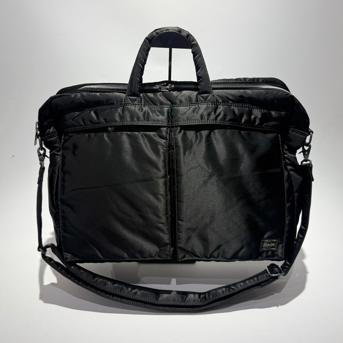 Porter-Yoshida & Co. Tanker 2-Way Boston Bag - Black