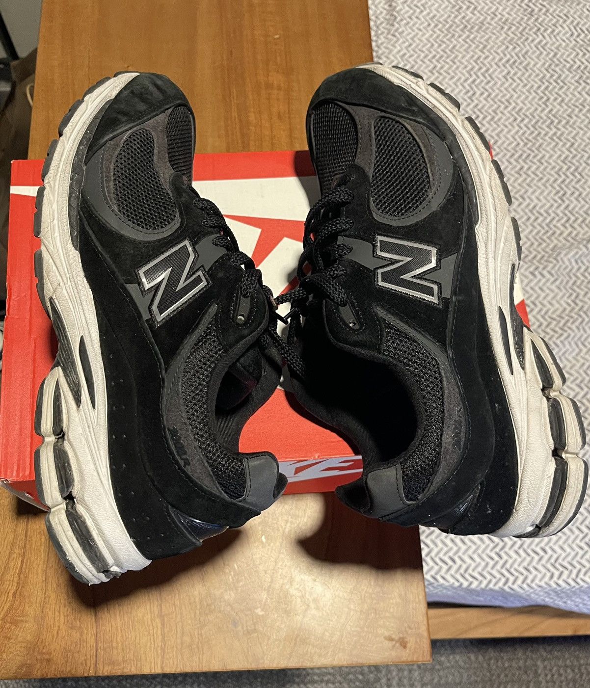 New Balance New balance 2002r black Size US 12 / EU 45 - 1 Thumbnail
