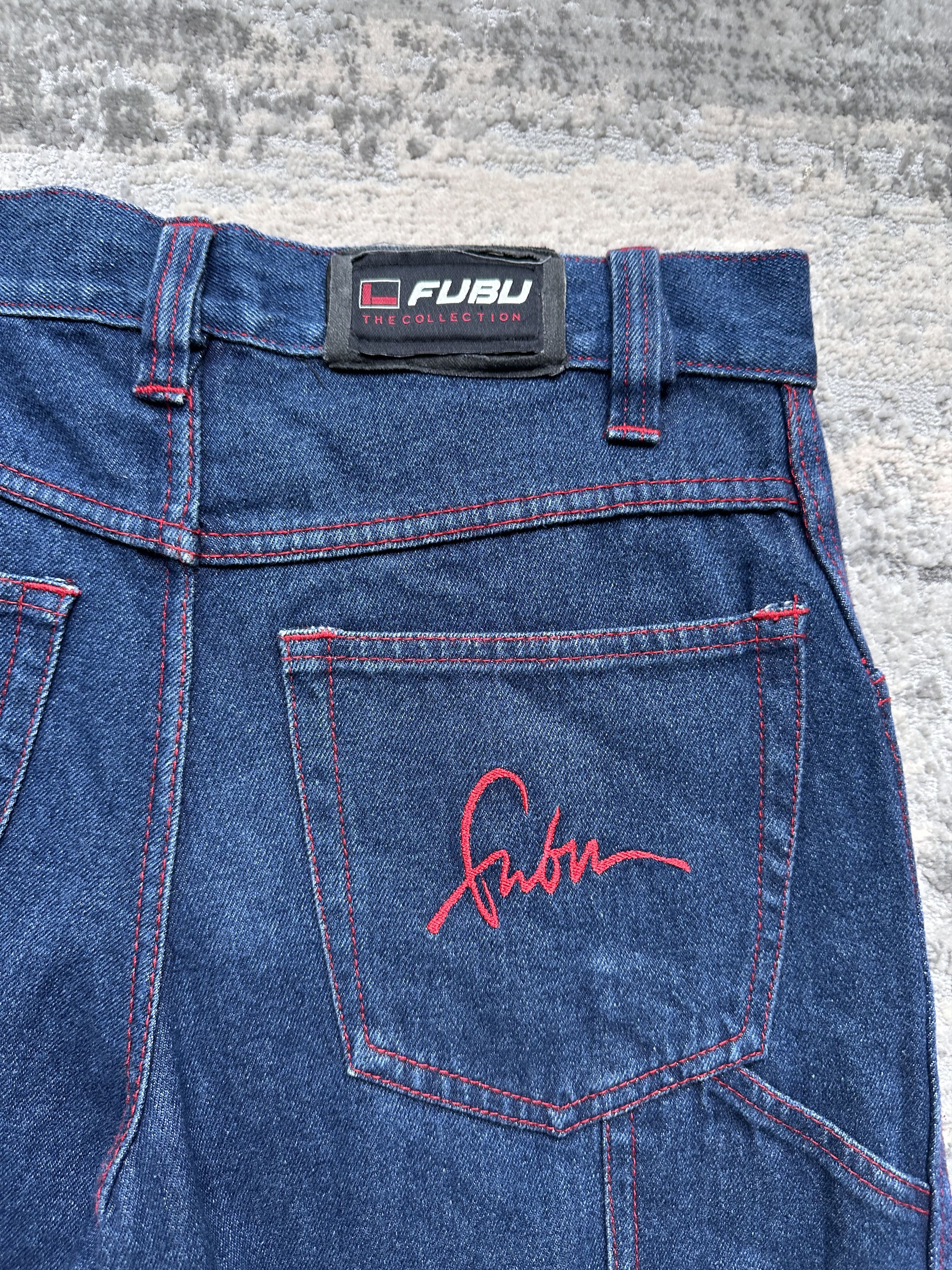 Fubu Fubu vintage double knee baggy jeans Size US 30 / EU 46 - 9 Thumbnail