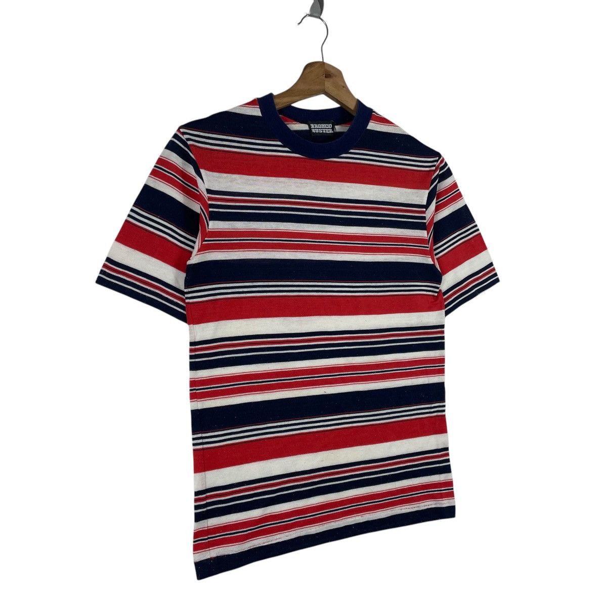 Vintage Vintage 70s Broxgo Buster Stripe Tee Shirt Size US XS / EU 42 / 0 - 3 Thumbnail
