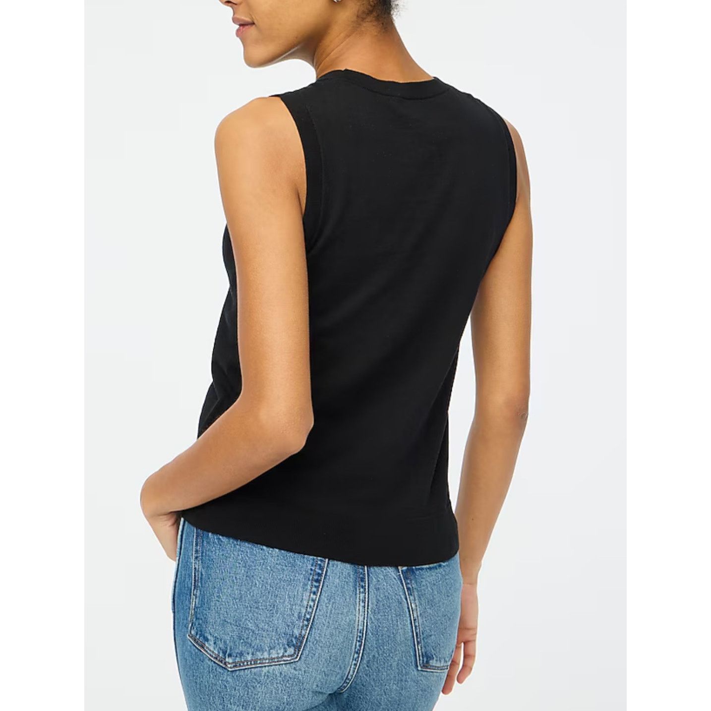 J.Crew NWT J.Crew Sweater Shell In Black Size Medium Size M / US 6-8 / IT 42-44 - 2 Thumbnail