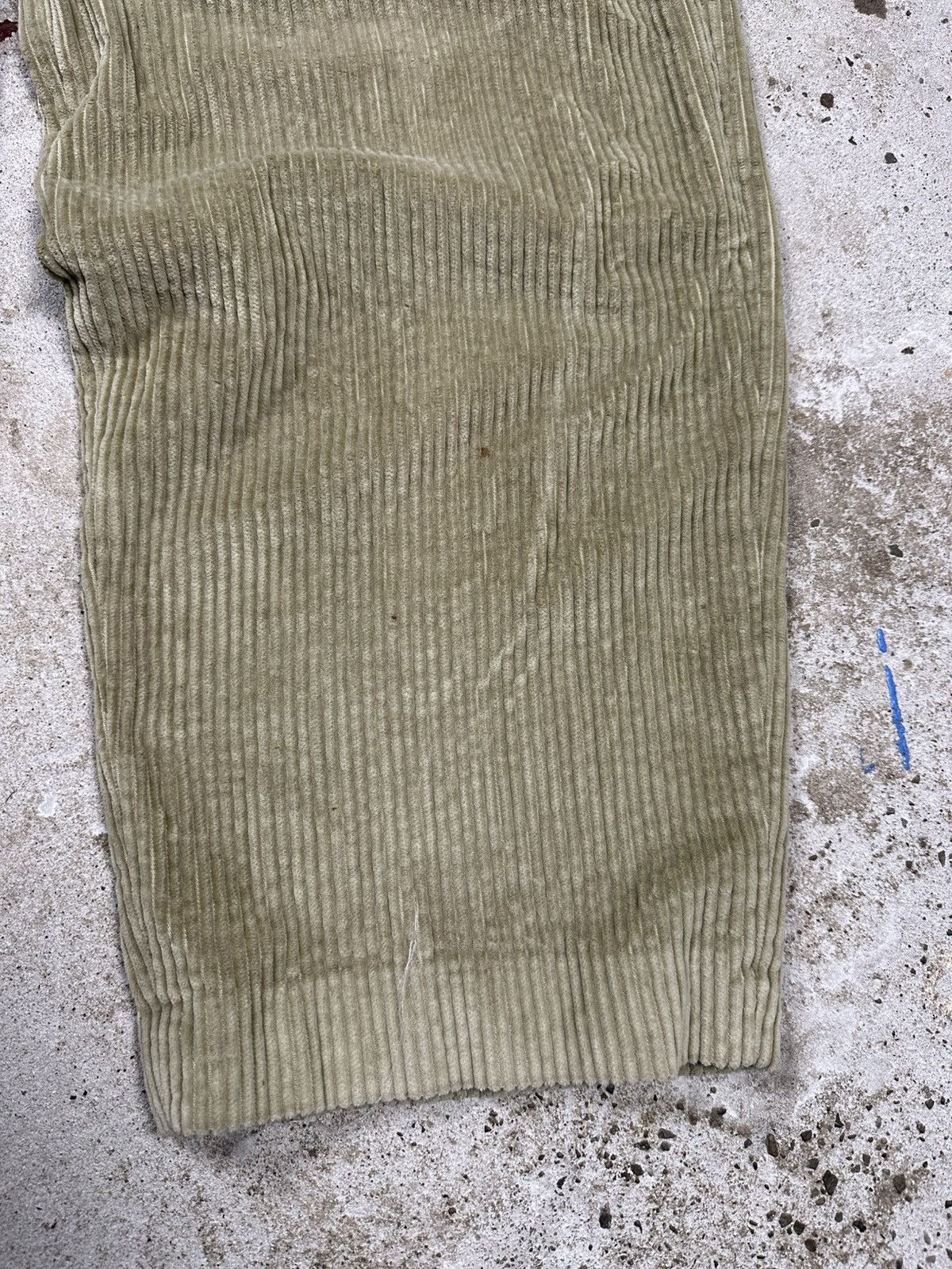 Yves Saint Laurent Vintage 90s Yves Saint Laurent Baggy Corduroy Beige Pants Size US 34 / EU 50 - 3 Thumbnail