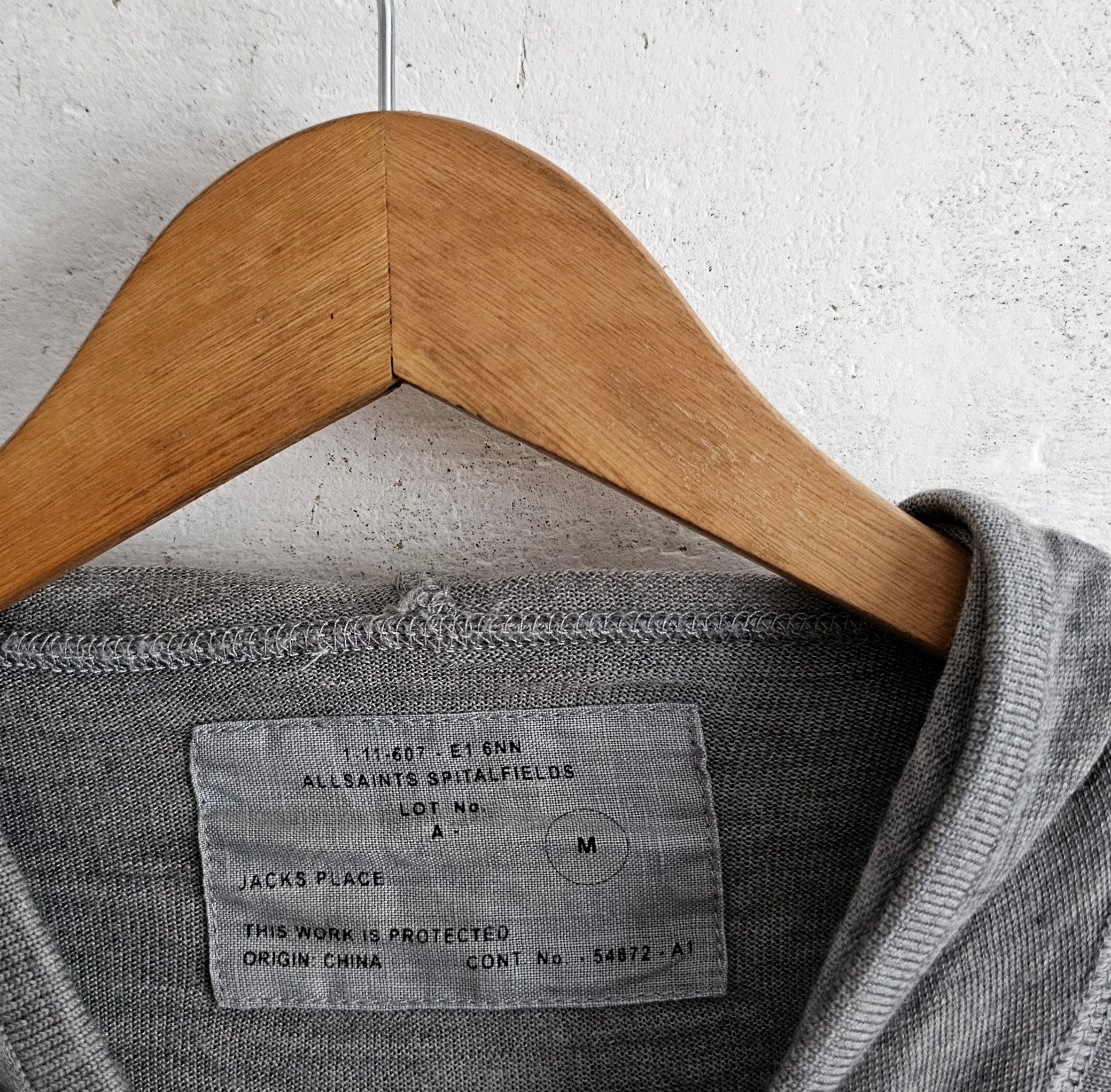 Allsaints AllSaints merino wool zip sweater Size US M / EU 48-50 / 2 - 2 Thumbnail