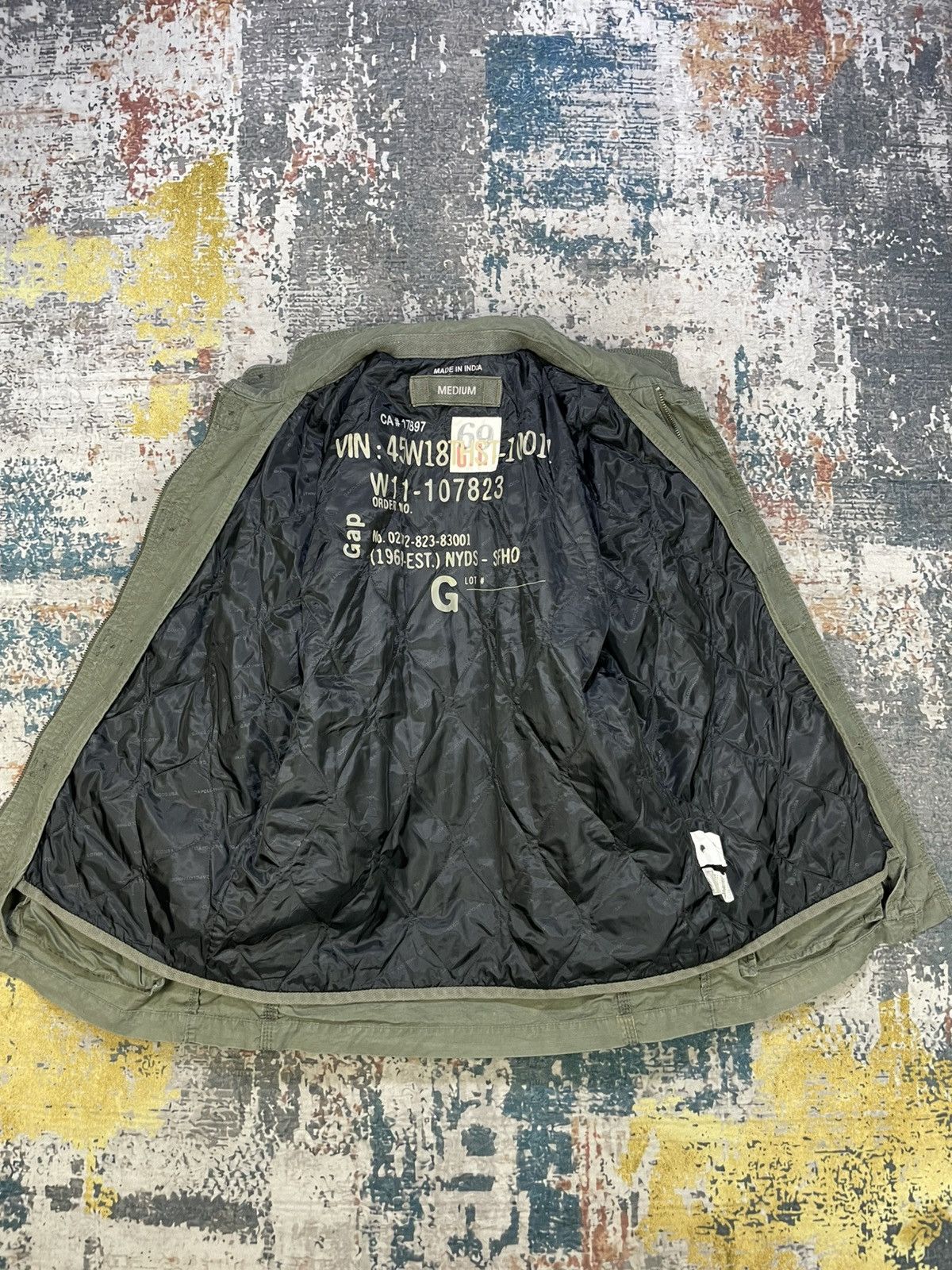 Gap GAP Military Type M-65 Utility Field Jacket Size US M / EU 48-50 / 2 - 13 Thumbnail