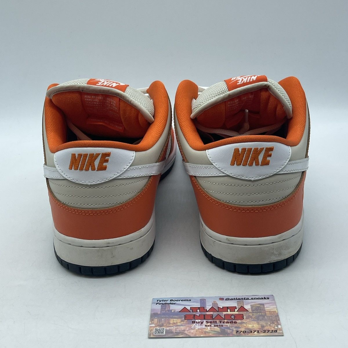 Nike Dunk low orange box Size US 13 / EU 46 - 3 Thumbnail