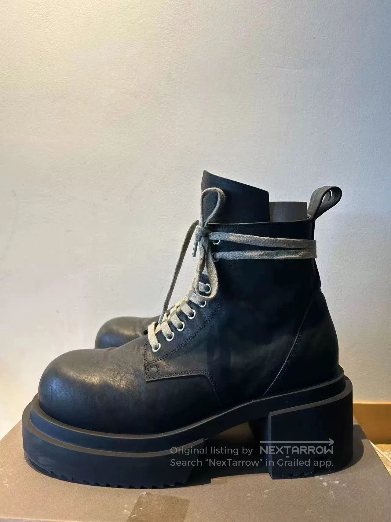 Rick Owens Rick Owens Army High-Top Boots. Size US 10 / EU 43 - 2 Thumbnail