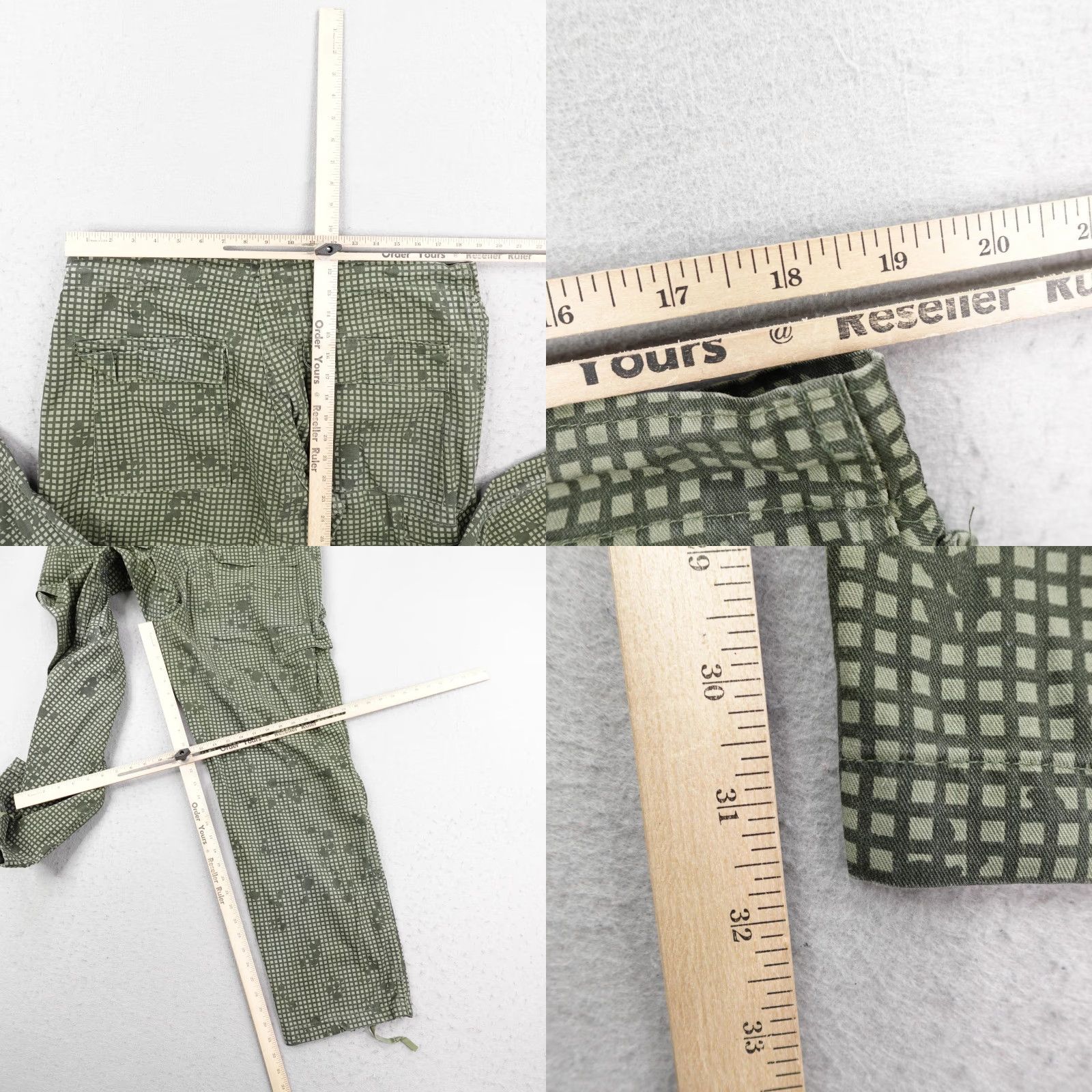 Vintage VINTAGE US Army Pants Medium Desert Night Camouflage Camo 80s Cold War Trousers Size US 31 - 8 Thumbnail