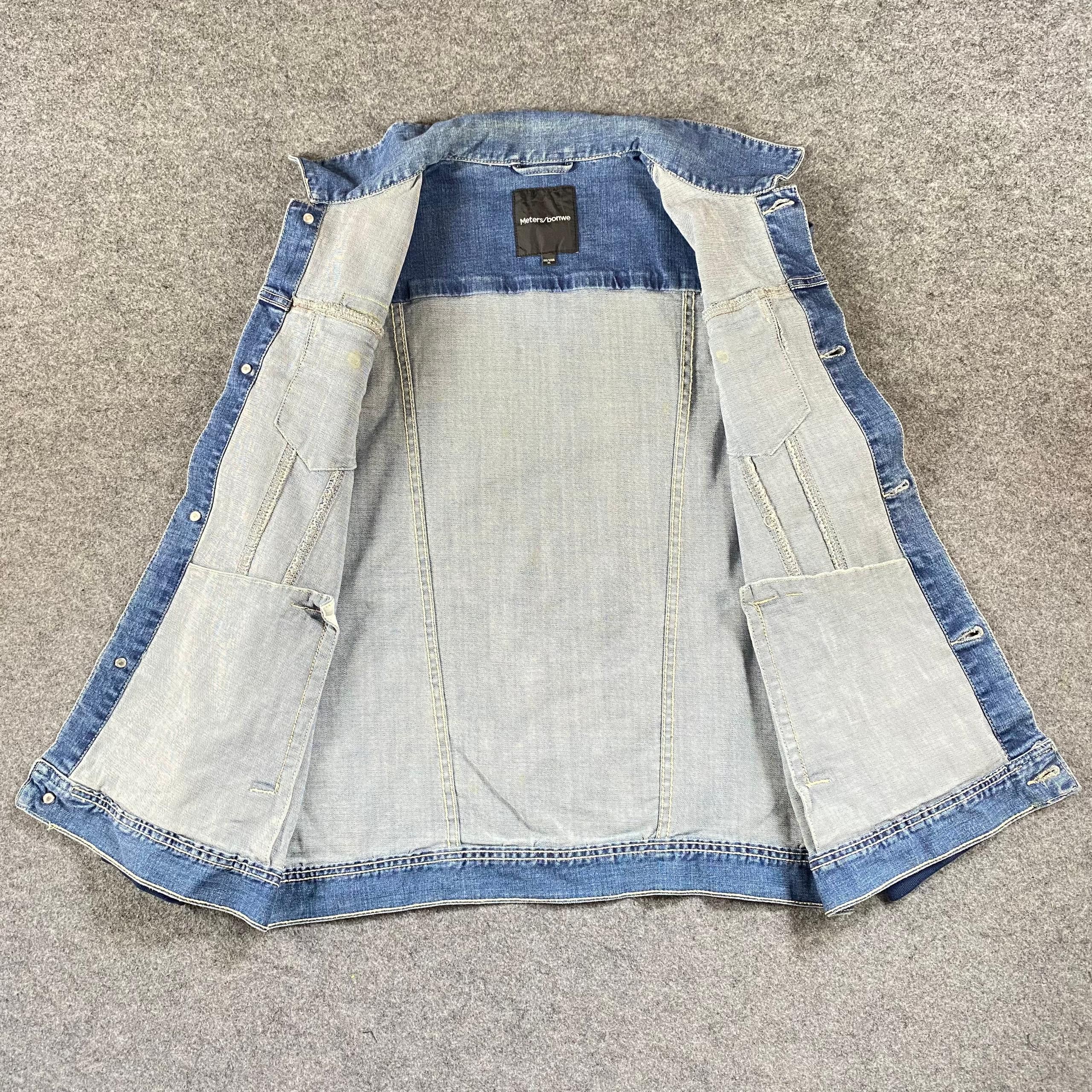 Hysteric Glamour Vintage Meters Bonwe Denim Jacket Size US XL / EU 56 / 4 - 8 Thumbnail
