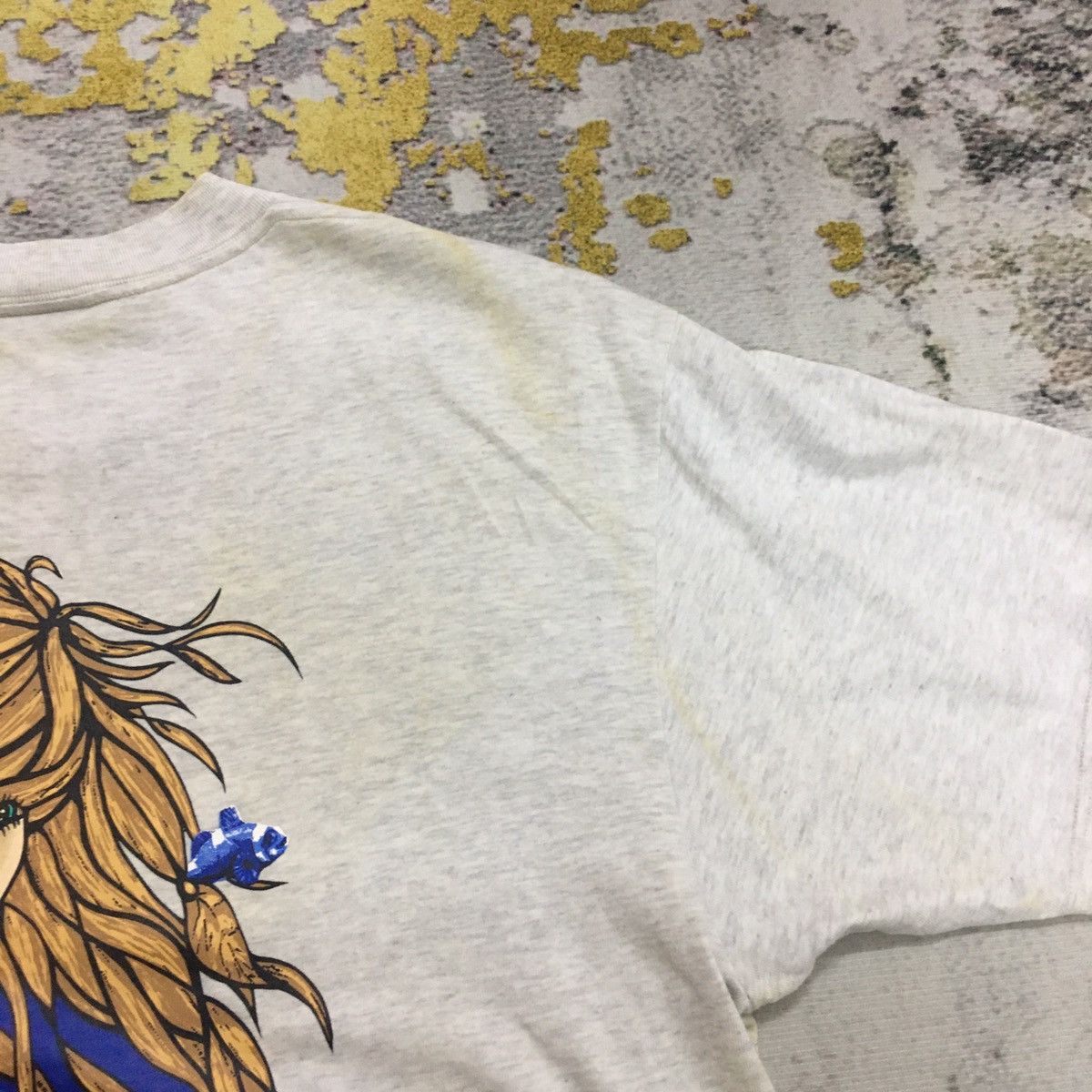 O'Neill × Vintage Vintage O’Neill Women Print White Tee Size US M / EU 48-50 / 2 - 7 Thumbnail