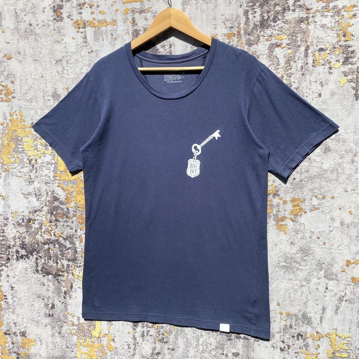 White Mountaineering White Mountaineering Outdoor Tee Backhit Spellout Holliday Size US S / EU 44-46 / 1 - 4 Thumbnail