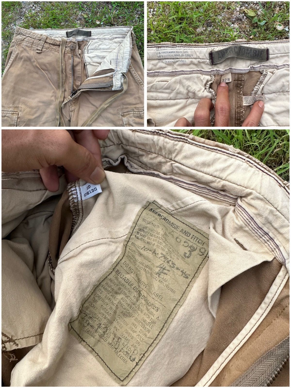 Abercrombie & Fitch SICKS🔥ABERCROMBIE MULTIPOCKET BONDAGE PARACHUTE CARGO PANTS Size US 32 / EU 48 - 16 Thumbnail