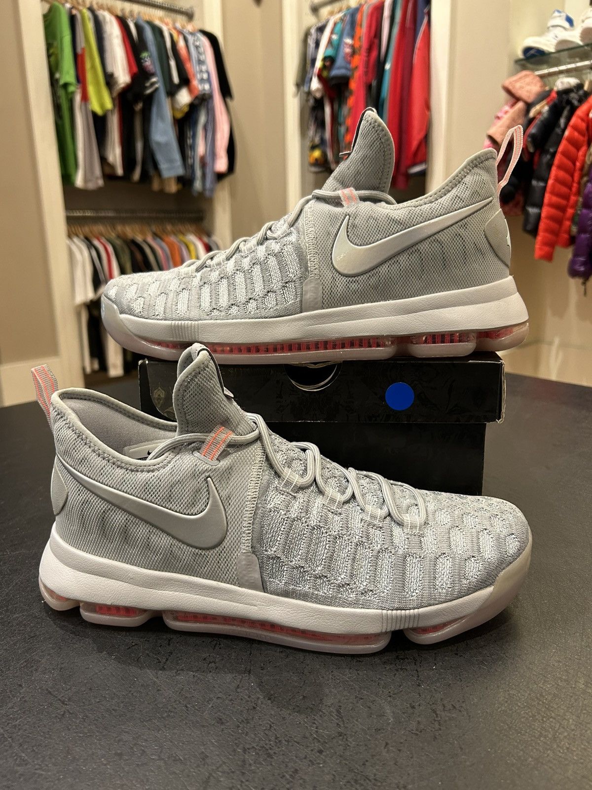 Nike Nike KD 9 ‘Pre Heat’ Size US 11 / EU 44 - 1 Thumbnail