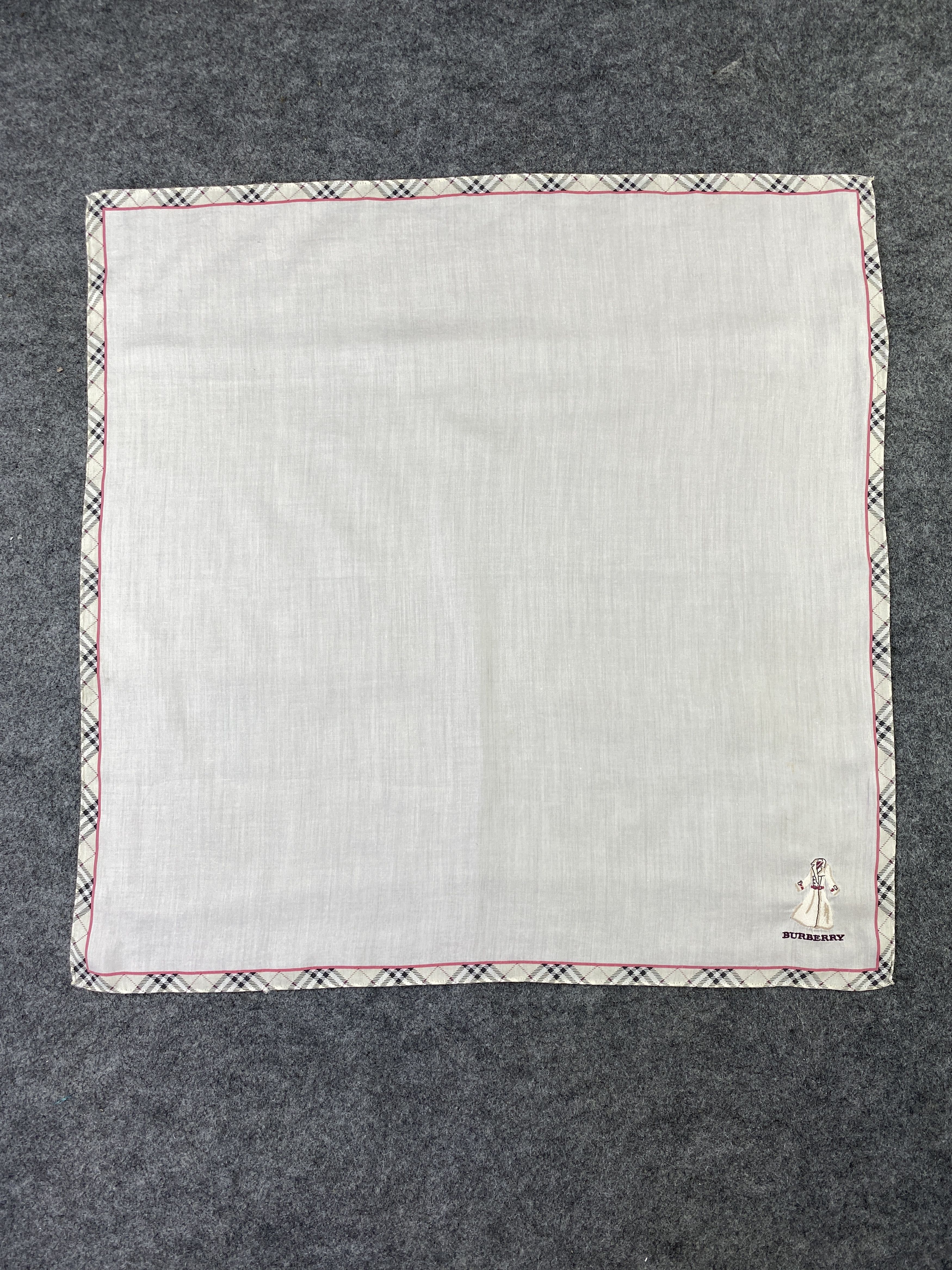 Burberry Burberry Handkerchief / Bandana / Neckerchief-B467 Size ONE SIZE - 3 Thumbnail