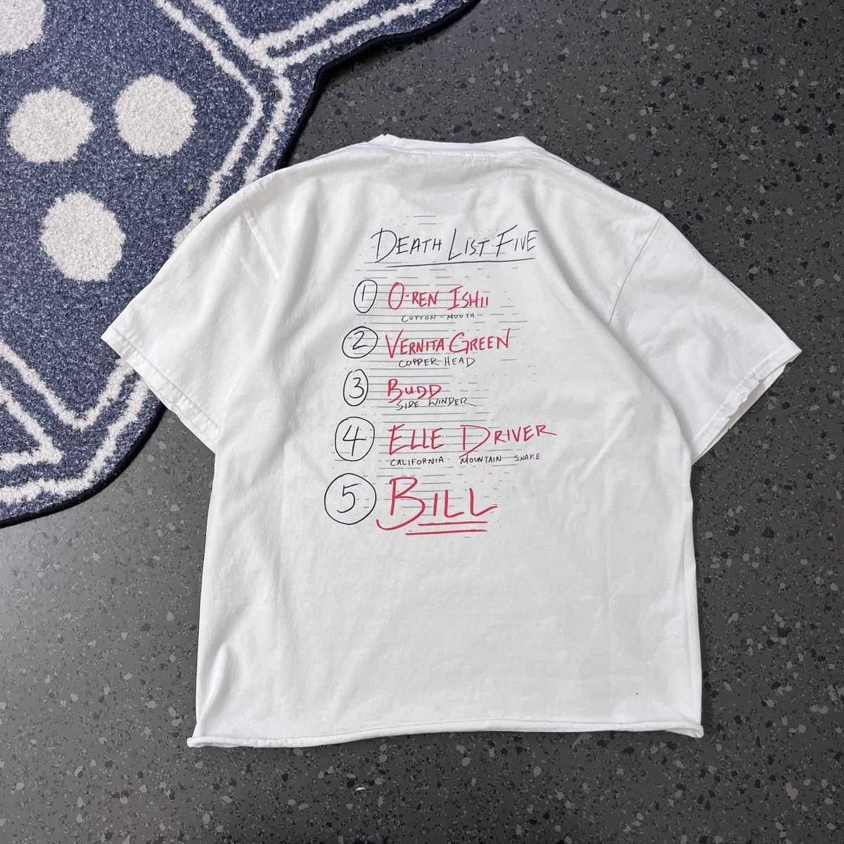 Huf Kill Bill HUF x Miramax Graphic T-Shirt White Size M Size US M / EU 48-50 / 2 - 4 Thumbnail