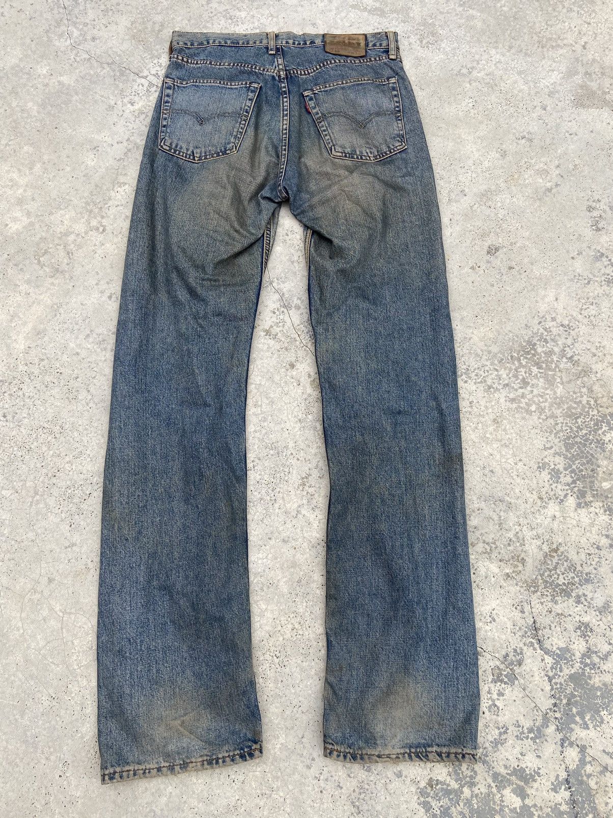 If Six Was Nine Vintage Levis 503 jeans red inside clothing flare Size US 32 / EU 48 - 11 Thumbnail