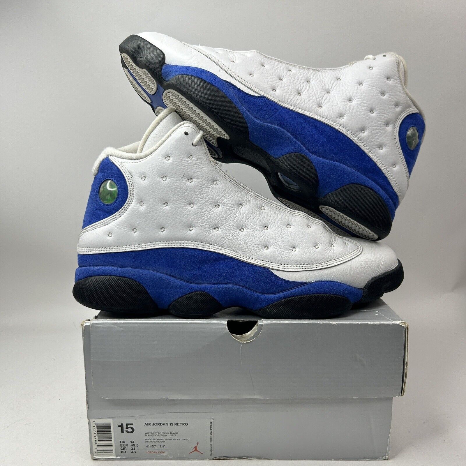 Nike Shoes Air Jordan 13 Retro “White Hyper Royal” 2023