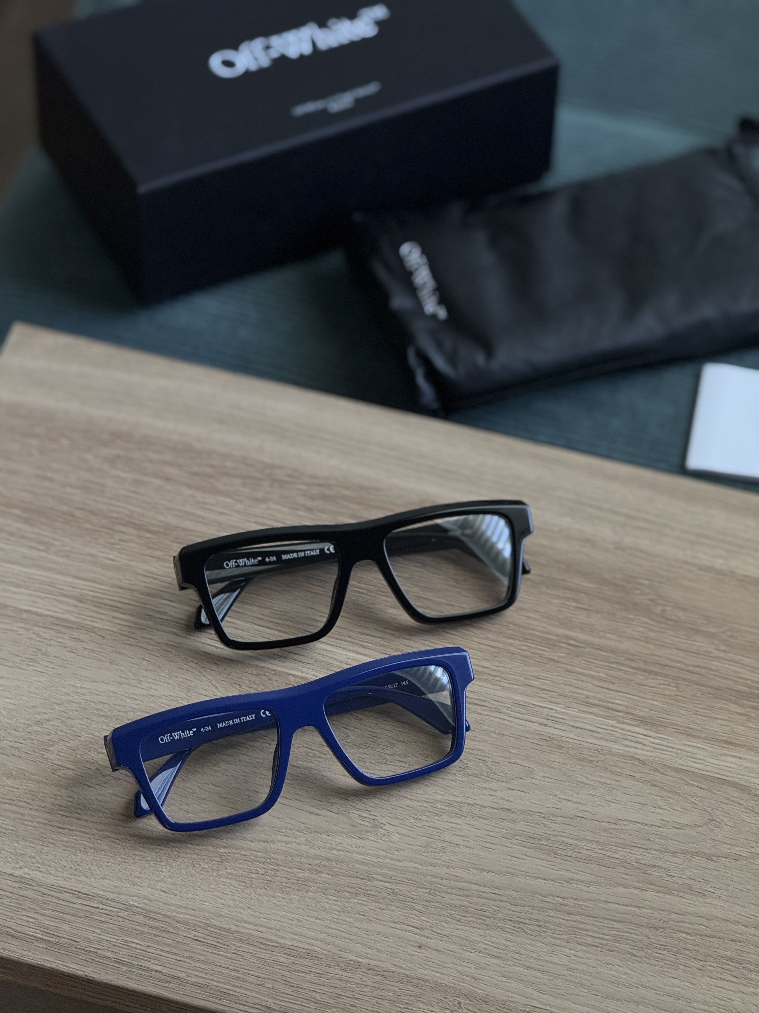 Off-White Off-White STYLE 7H Men Eyeglasses OERJ07H 1000 NEW AUTHENTIC Size ONE SIZE - 10 Thumbnail