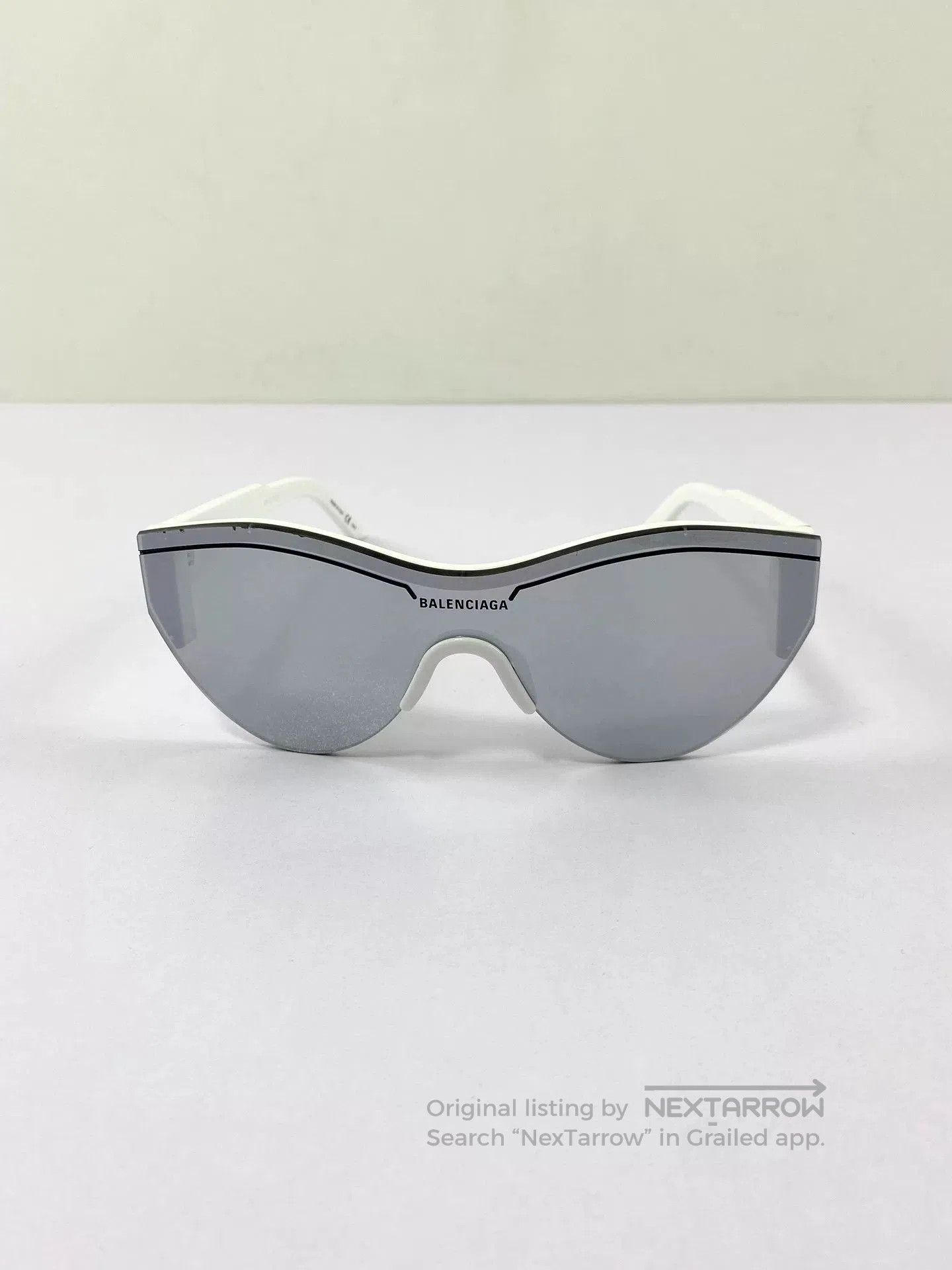 Balenciaga Balenciaga Irregular Mirror Sunglasses. Size ONE SIZE - 5 Thumbnail
