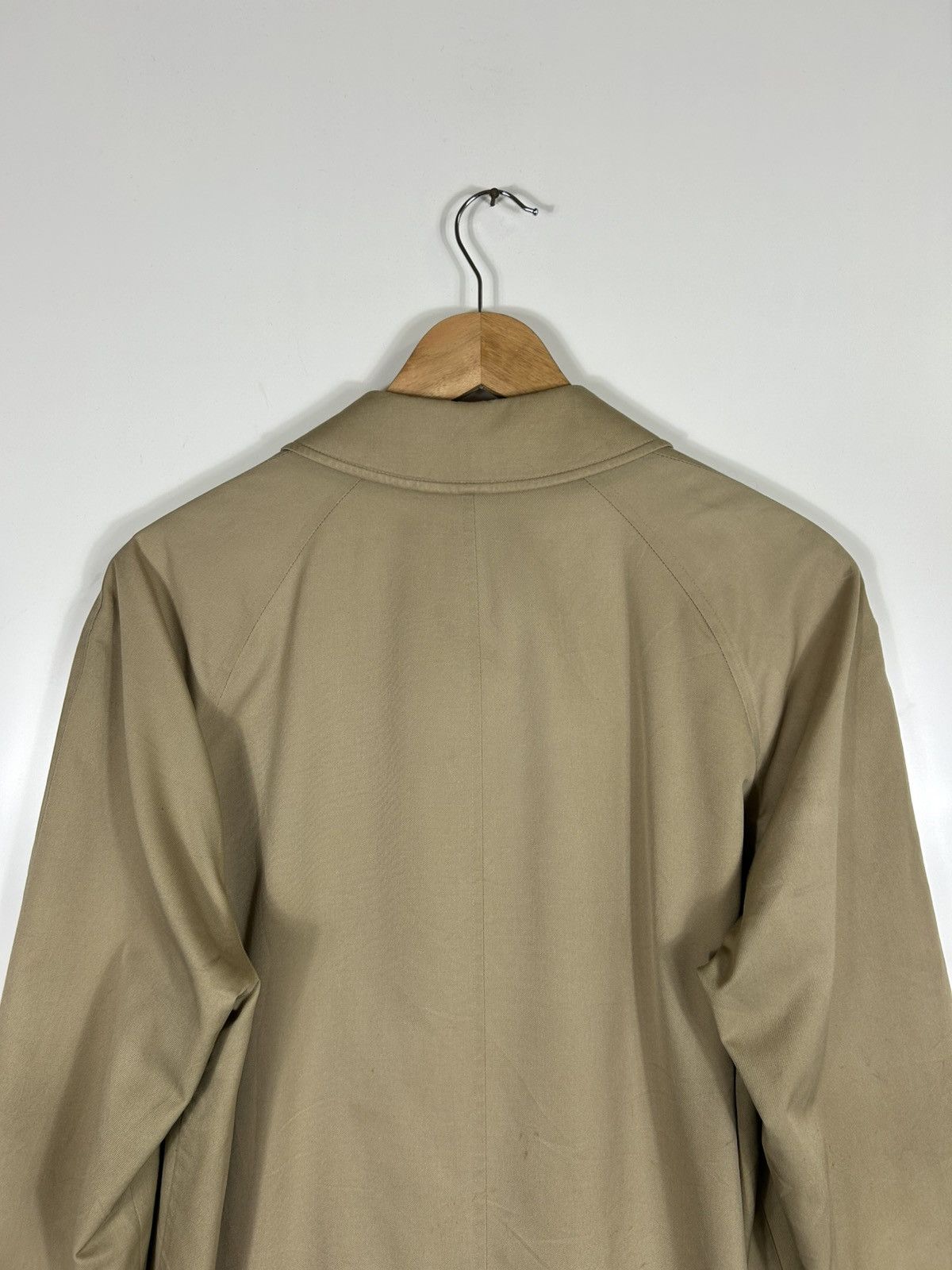 Burberry ⚡️Vintage Burberrys London Button Long Coat Jacket Size US M / EU 48-50 / 2 - 18 Thumbnail