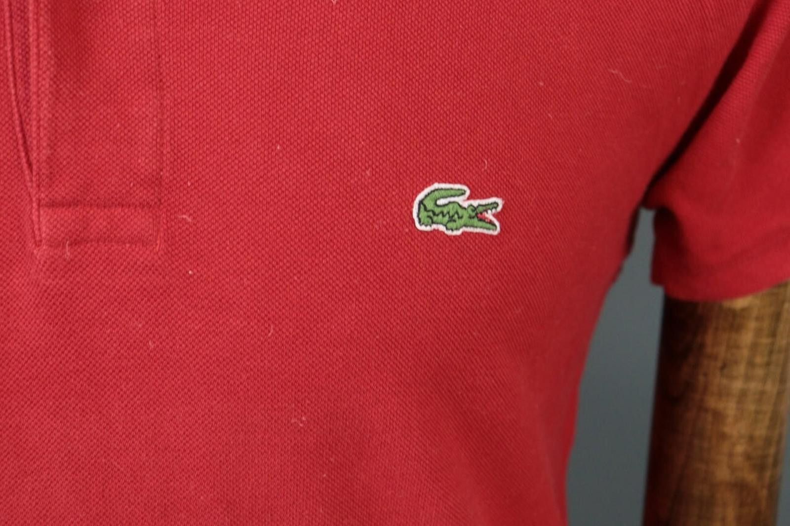 Lacoste Men Lacoste Red Short Sleeve Polo Shirt Size 5 / L Size US L / EU 52-54 / 3 - 5 Thumbnail