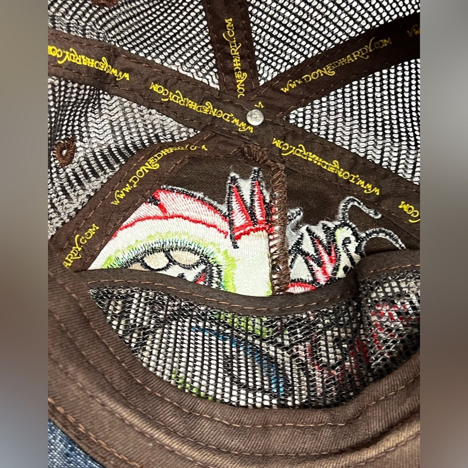 Christian Audigier Vintage Christian Audigier Ed Hardy Skull Dragon Hat RARE Size ONE SIZE - 8 Thumbnail