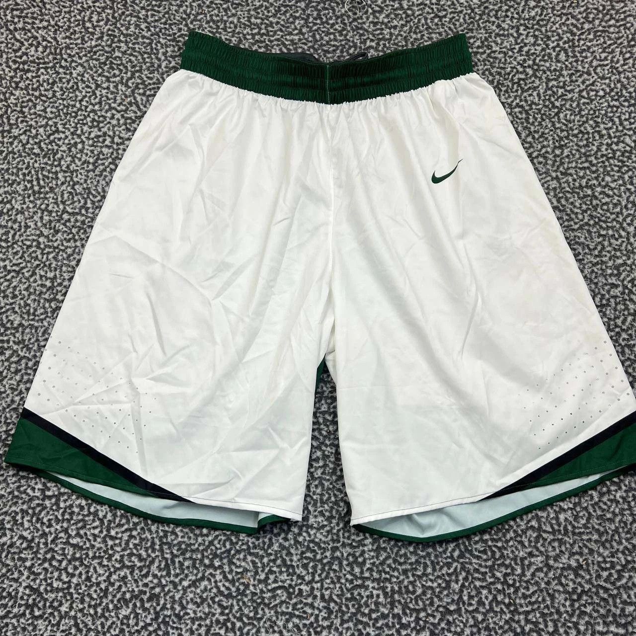 Nike Nike Athletic Shorts Men White Drawstring Outdoor Size 32 XL Size US 32 / EU 48 - 1 Thumbnail