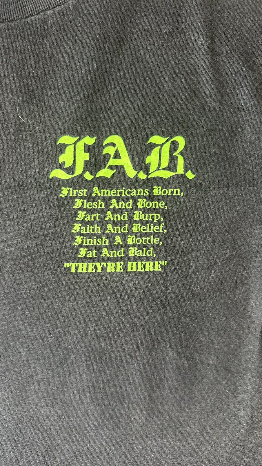 Other F.A.B. FIRST AMERICAN BORN TEE Size US S / EU 44-46 / 1 - 3 Thumbnail
