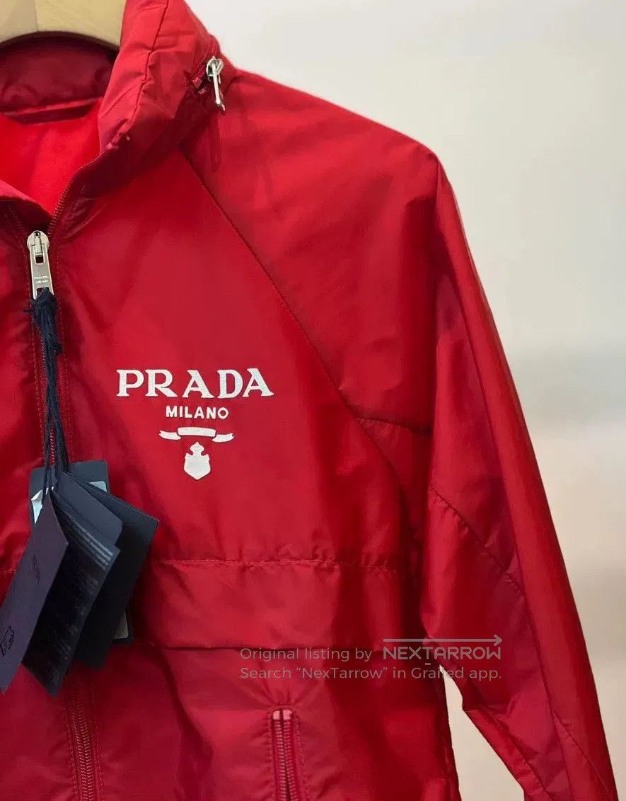 Prada PRADA Recycled Nylon Light Jacket Size 38. Size S / US 4 / IT 40 - 3 Thumbnail