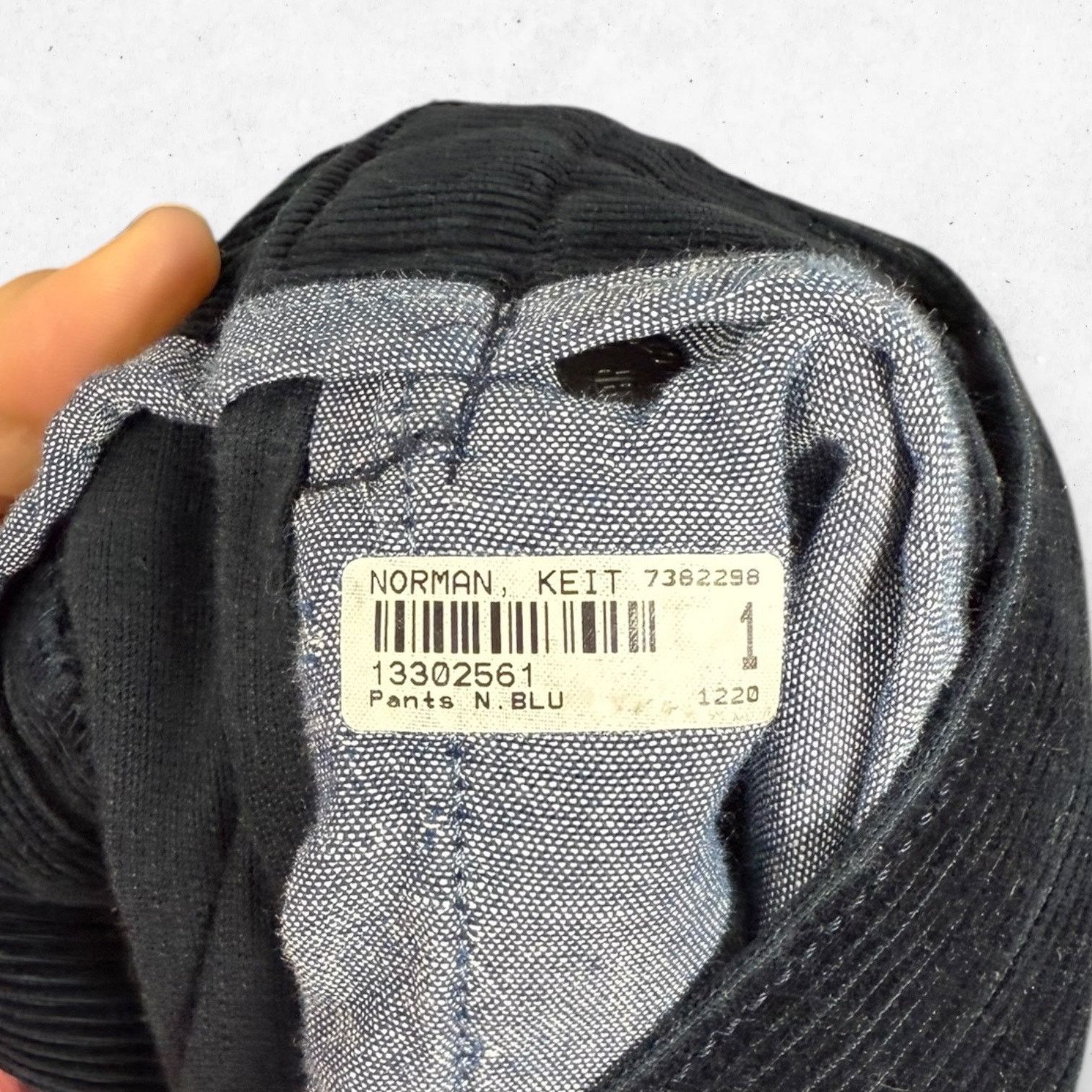 Banana Republic Banana Republic 100% Pima Cotton Corduroy Men's 40x34 Black Size US 40 / EU 56 - 6 Thumbnail