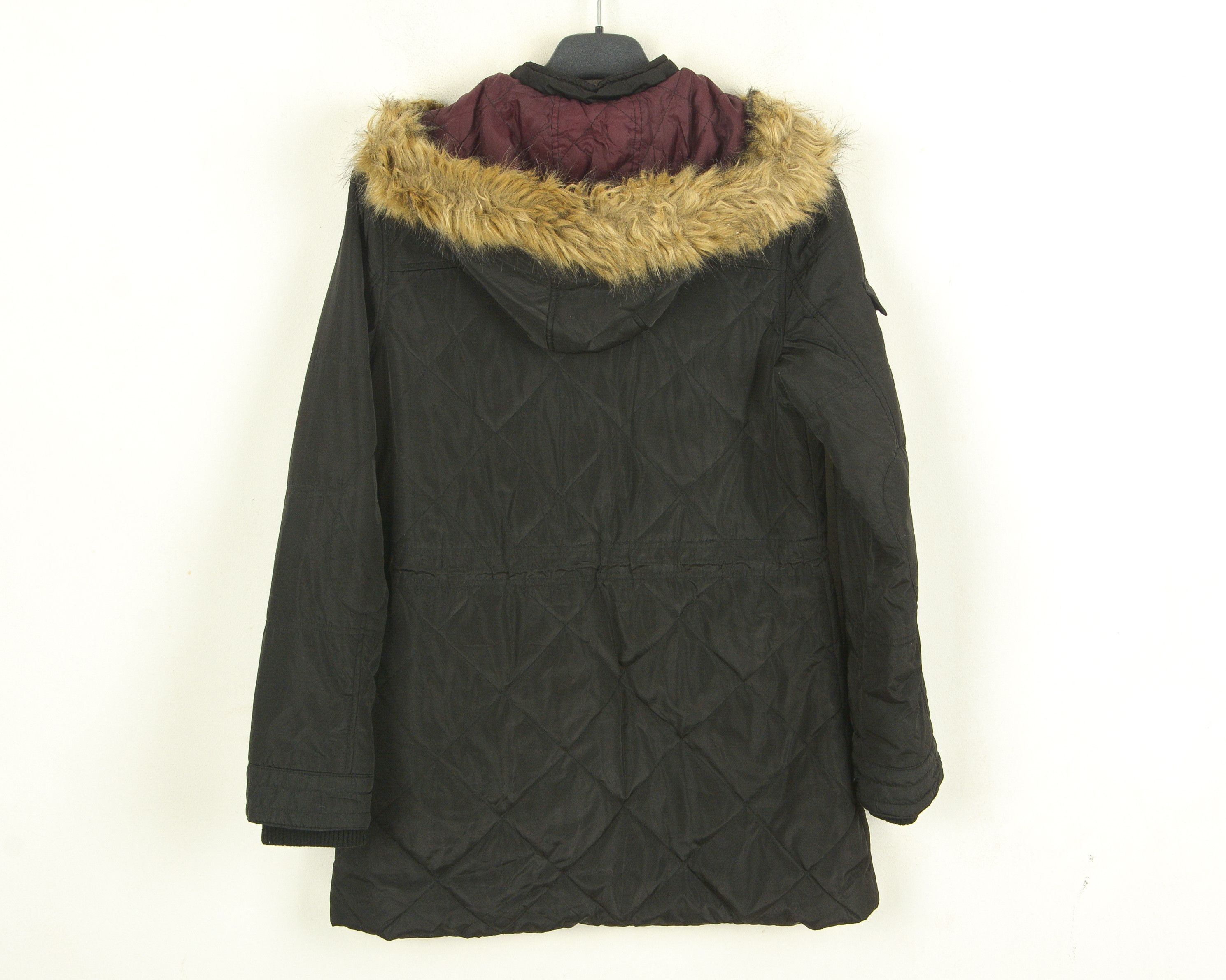 Levi's Womens S Jacket Hooded Parka Coat polyester multipocket Size S / US 4 / IT 40 - 3 Thumbnail