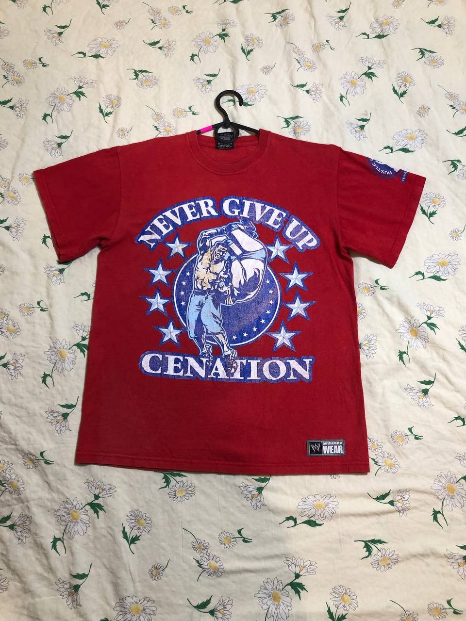 WWE WWE John Cena Never Give Up Cenation T Shirt Size US M / EU 48-50 / 2 - 1 Thumbnail