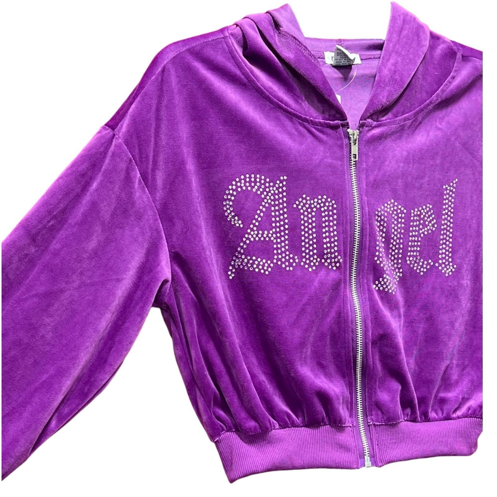 rue21 Rue 21 - Women's Long Sleeve Hooded Sweater - Purple - Small Size S / US 4 / IT 40 - 13 Thumbnail