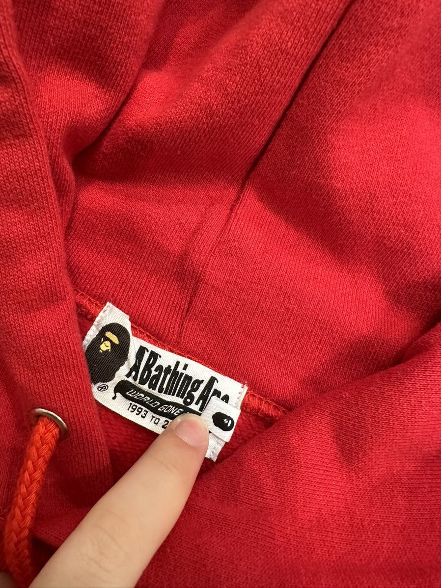 Bape Bape ABC Pink Stripe Pullover Size US L / EU 52-54 / 3 - 6 Thumbnail
