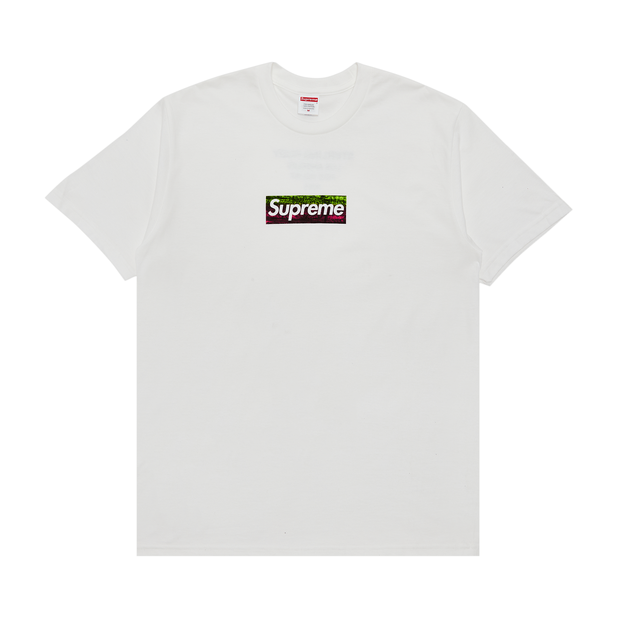 Supreme Los Angeles Fire Relief Box Logo Tee White