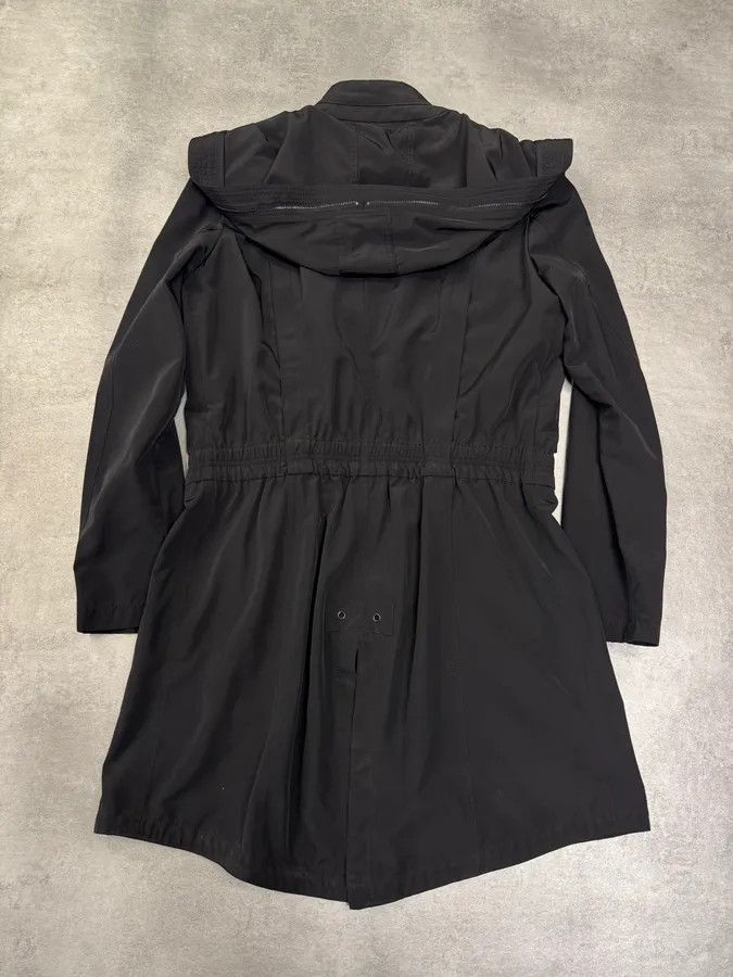 Emporio Armani FW2012 Emporio Armani Full Zip Black Nylon Long Jacket Size US S / EU 44-46 / 1 - 6 Thumbnail